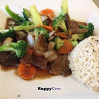 noble broccoli at Loving Hut in Upland