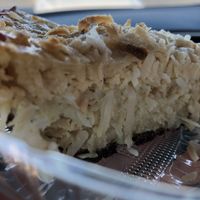 Coconut pie at Loving Hut in Upland