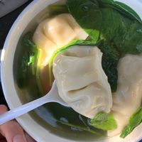 Wonton soup  at Loving Hut in Upland