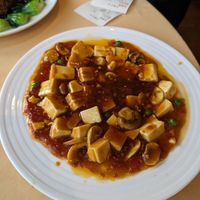 Tofu and mushroom at GōngDé Lín - Godly - Nanjing Rd in Shanghai