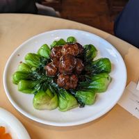 Vegan meatballs at GōngDé Lín - Godly - Nanjing Rd in Shanghai