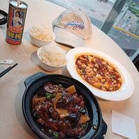 Quite big portions too, but I was hungry after the flight! :) at GōngDé Lín - Godly - Nanjing Rd in Shanghai