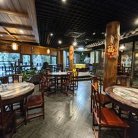 1st Floor - Noodle eating area at GōngDé Lín - Godly - Nanjing Rd in Shanghai