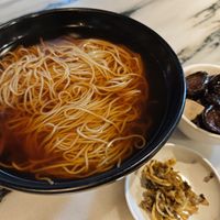 Mushroom noodles at GōngDé Lín - Godly - Nanjing Rd in Shanghai