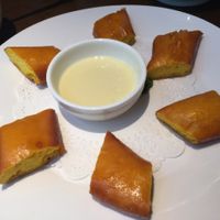 pumpkin pancake at Zǎozǐ Shù - Vegetarian Life Style - HuaiHai in Shanghai