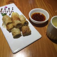 tofu skins with mushrooms a bit oily at Zǎozǐ Shù - Vegetarian Life Style - HuaiHai in Shanghai