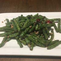 Stir fried sword beans at Zǎozǐ Shù - Vegetarian Life Style - HuaiHai in Shanghai