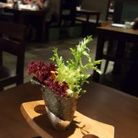 The hand roll was basically greens and vegetarian 肉松, but I liked it. at Zǎozǐ Shù - Vegetarian Life Style - HuaiHai in Shanghai