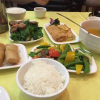 for two people at Po Lin Monastery 寶蓮禪寺齋堂 in Outlying Islands