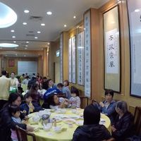 the restaurant at 7pm at Po Lin Monastery 寶蓮禪寺齋堂 in Outlying Islands