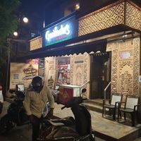 The restaurant at Govinda's Restaurant in Mumbai