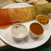 Dosa at Govinda's Restaurant in Mumbai