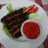 grilled fish at Happy Buddha in Kuta