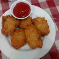 fried chicken  at Happy Buddha in Kuta