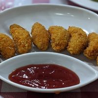 Fried shrimp at Happy Buddha in Kuta