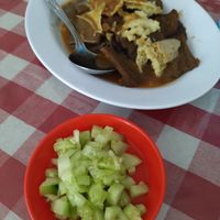 Sio bak at Happy Buddha in Kuta