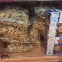 dried textured soy protein and brown rice for sale at Iranian Artist's Forum - Khaneh Honarmandan Iran in Tehran