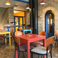 interior at Te'enim in Jerusalem