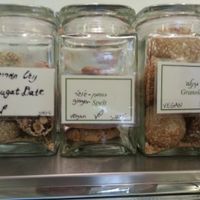 vegan healthy coockies! at Village Green - Jaffa in Jerusalem