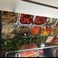 Cold Salad Bar at Village Green - Jaffa in Jerusalem