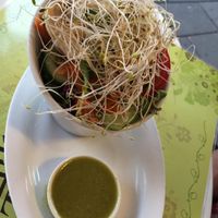 salad at Taam Hachaim - Taste of Life in Tel Aviv