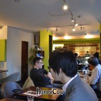 Cafe Proverbs Interior at Cafe Proverbs 15:17 in Kyoto