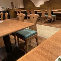 Restaurant interior at Green Earth in Osaka