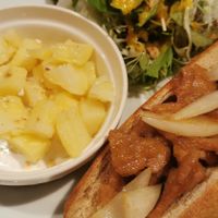 BBQ Dog at Green Earth in Osaka