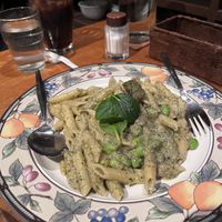Celery Genovese Penne   at Green Earth in Osaka
