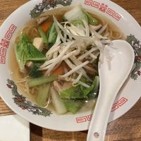 Ramen. Sadly without tofu   at Green Earth in Osaka