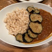 Vegan Eggplant Curry  at Green Earth in Osaka