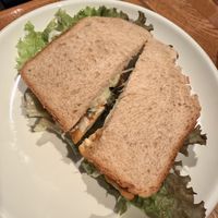 Tempeh sandwich   at Green Earth in Osaka