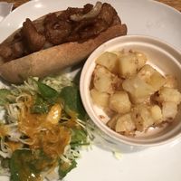 BBQ dog  at Green Earth in Osaka
