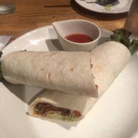 Soy Meat Wrap at Green Earth in Osaka