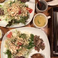 Lunch at Green Earth on the 21st of May 2019. at Green Earth in Osaka