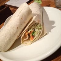 Vegan ham wrap at Green Earth in Osaka