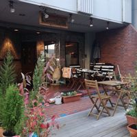 Outside at Green Earth in Osaka