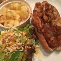 Hotdog at Green Earth in Osaka