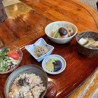 Stewed veggies lunch plate  at Alicia in Tokyo