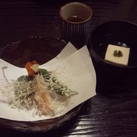 tempura  at Fucha Bon in Tokyo