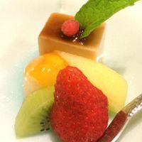 Sui Go (dessert) course at Fucha Bon in Tokyo