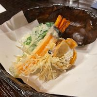 Tempura  at Fucha Bon in Tokyo