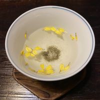 Chrysanthemum tea  at Fucha Bon in Tokyo