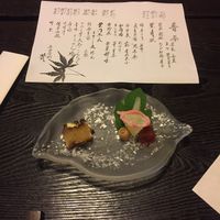 a course  at Fucha Bon in Tokyo