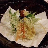 tempura at Fucha Bon in Tokyo