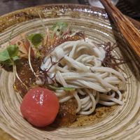 Noodles at Fucha Bon in Tokyo