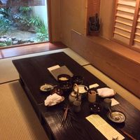 Private Tatami room at Fucha Bon in Tokyo