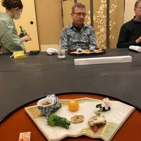 First course  - this was the biggest  at Daigo in Tokyo