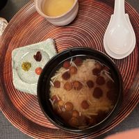 Mushroom porridge   at Daigo in Tokyo