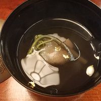 Golden soup at Daigo in Tokyo